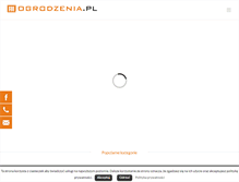 Tablet Screenshot of ogrodzenia.pl